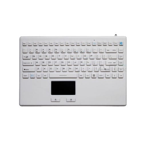 带触摸板医用键盘 - ATM-SK407T - Shezhen AITmon Technology Co,.Ltd - 带数字键区 / 硅胶 / 可水洗