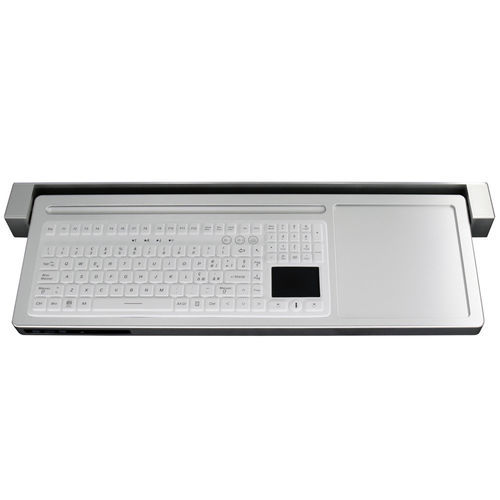 带触摸板医用键盘 - ATM-ORK04 - Shezhen AITmon Technology Co,.Ltd - 带数字键区 / 带国际钥匙布局 / 硅胶