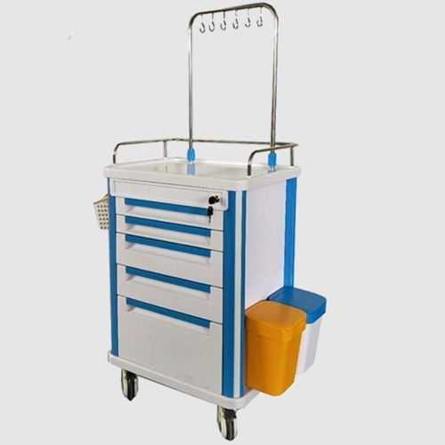 药品手推车 - VM004-51 - Dongguan Vision Technology Co., Ltd. - 医用 / 药物分配 / 不锈钢
