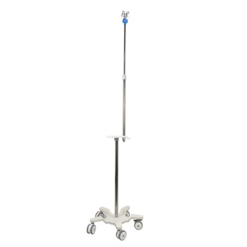 带滑轮输液架 - OR9008A - Bellamoon Medical - 4 个钩子 / 不锈钢