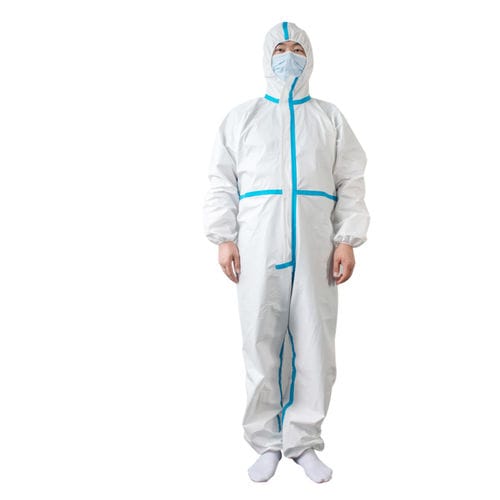 男女通用连体防护服 - EuroMed - 一次性