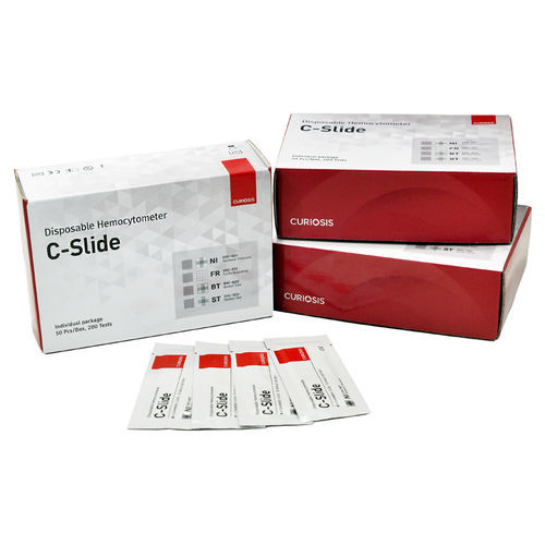 手动血细胞计数器 - C-Slide® - Curiosis Inc - 紧凑型 / 血细胞