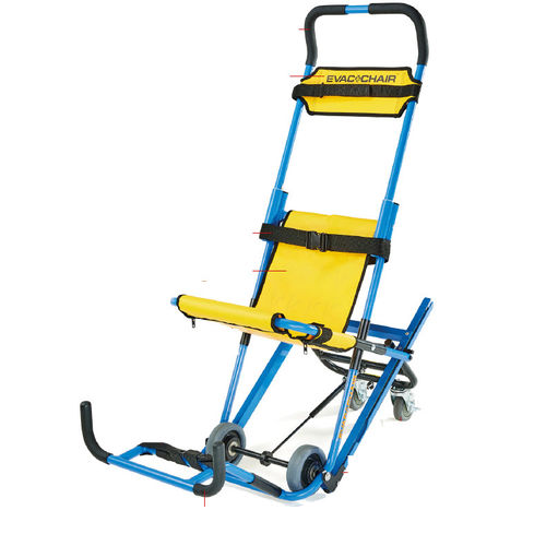 室内医用疏散椅 - 500H MK5 - Evac+Chair International - 户外 / 折叠 / 带滑轮