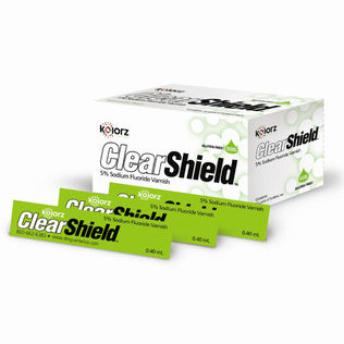 含氟涂料牙科材料 - Kolorz ClearShield - DMG America - 口腔预防 / 膏