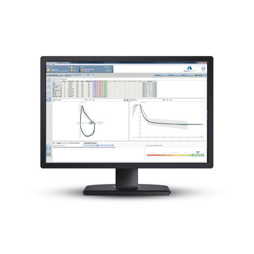 医学报告软件 - SentrySuite™  - JAEGER MEDICAL - 分析 / 管理 / 带跟踪系统