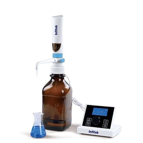 实验室瓶口分液器 - dDISP - Infitek - 电子 / 容量可调节