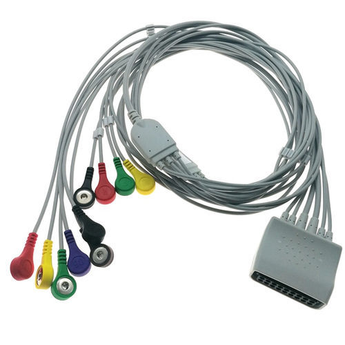 动态心电图仪心电图电缆 - VC210SI-040 - Shenzhen Redy-Med Technology Co.,Ltd - 10线