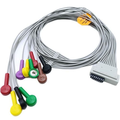 动态心电图仪心电图电缆 - VC210SI-042 - Shenzhen Redy-Med Technology Co.,Ltd - 10线