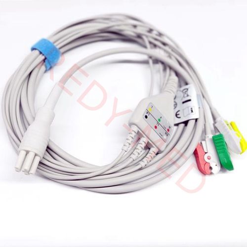四线式心电图电缆 - EC203PI-020 - Shenzhen Redy-Med Technology Co.,Ltd - 5 线式