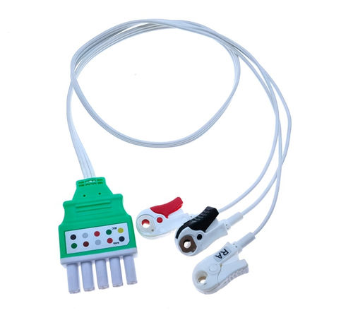 四线式心电图电缆 - EL103SA-SM1 - Shenzhen Redy-Med Technology Co.,Ltd - 5 线式