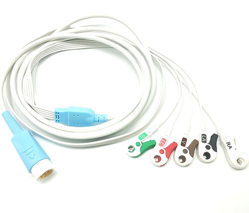四线式心电图电缆 - EL103SA-085 - Shenzhen Redy-Med Technology Co.,Ltd - 5 线式