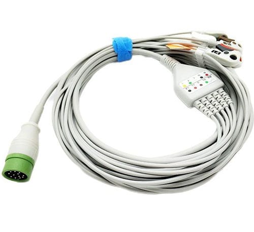 四线式心电图电缆 - Shenzhen Redy-Med Technology Co.,Ltd - 5 线式
