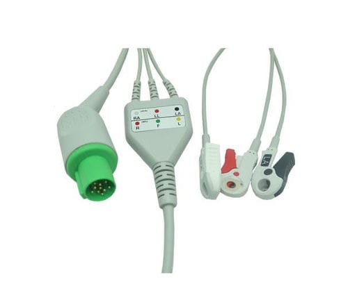 四线式心电图电缆 - EC203SA-055 - Shenzhen Redy-Med Technology Co.,Ltd - 5 线式
