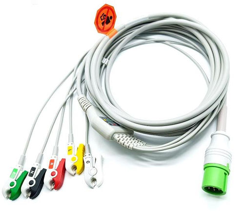 四线式心电图电缆 - EC203SA-317 - Shenzhen Redy-Med Technology Co.,Ltd - 5 线式