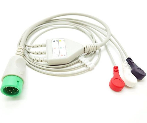 四线式心电图电缆 - EC203SA-218 - Shenzhen Redy-Med Technology Co.,Ltd - 5 线式
