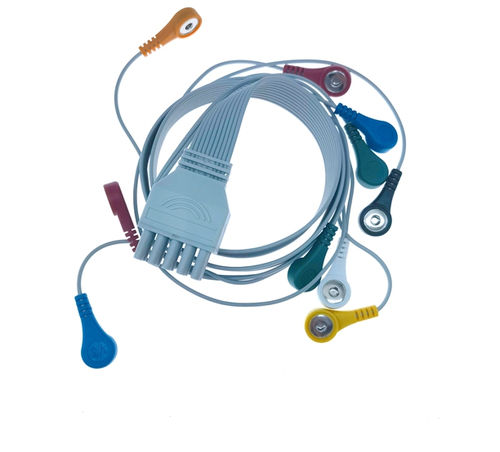 动态心电图仪心电图电缆 - VC210SA-034 - Shenzhen Redy-Med Technology Co.,Ltd - 10线