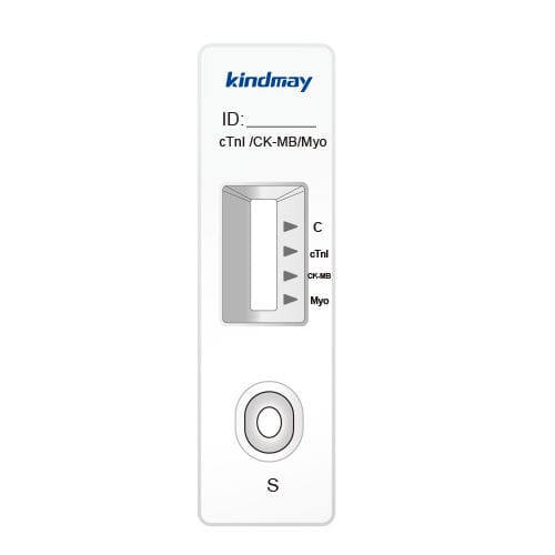 心肌梗死快速诊断套装 - Shenzhen Kindmay Medical Co.,Ltd. - 肌红蛋白 / cTnI / 肌酸激酶