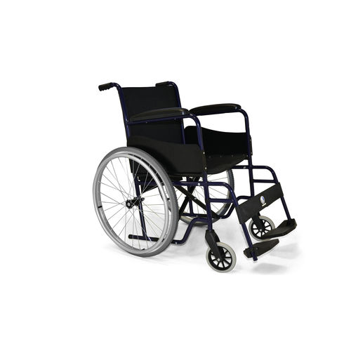 手推轮椅 - 708 S20 24' - Vermeiren Medical Equipment - 户外 / 折叠 / 黑色