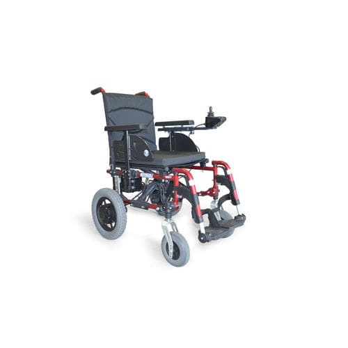 电动轮椅 - V500 E - Vermeiren Medical Equipment - 户外 / 折叠 / 铝质边框