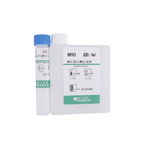肌红蛋白快速诊断套装 - J002 series - Zhejiang Kangte Biotechnology Co., Ltd. - 肾病 / 心肌梗死 / 血清