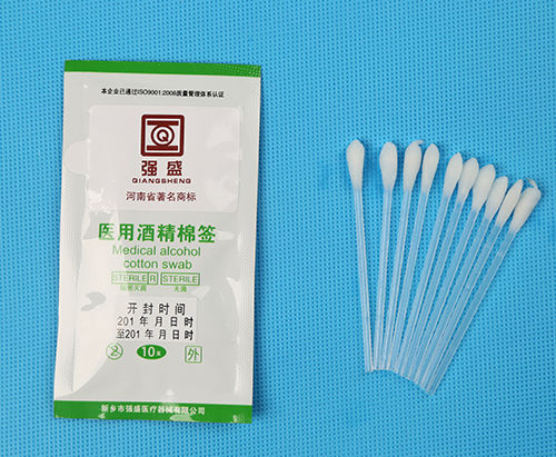 标准拭子 - 604 - Xinxiang Qiangsheng Medical Equipment - 棉质 / 塑料