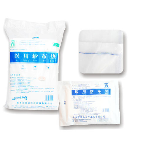 棉质纱布垫 - 581 - Xinxiang Qiangsheng Medical Equipment - 无菌