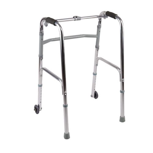 双轮助行器 - KR912L - Zhenjiang Kangrui Rehabilitation Equipment Co., Ltd. - 可调高度 / 可折叠