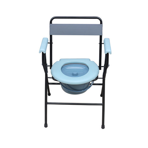 带扶手淋浴椅 - KR899 - Zhenjiang Kangrui Rehabilitation Equipment Co., Ltd. - 带便孔 / 带桶 / 带椅背