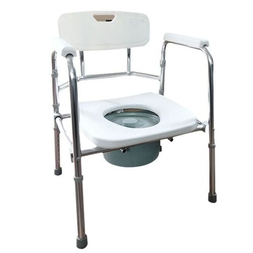 带扶手淋浴椅 - KRTU-5 - Zhenjiang Kangrui Rehabilitation Equipment Co., Ltd. - 带便孔 / 带桶 / 带椅背