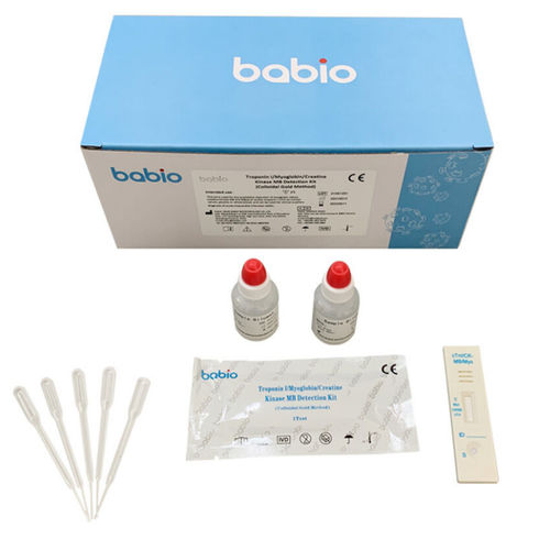 心血管疾病快速诊断套装 - Jinan Babio Biotech - 抗体 / cTnI / 肌红蛋白