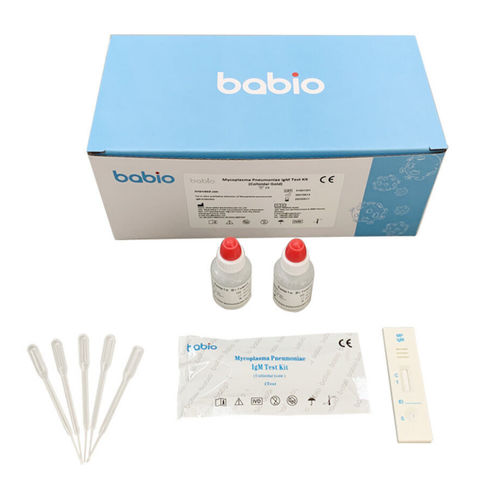 肺炎快速诊断套装 - Jinan Babio Biotech - 免疫球蛋白M / 支原体 / 血清