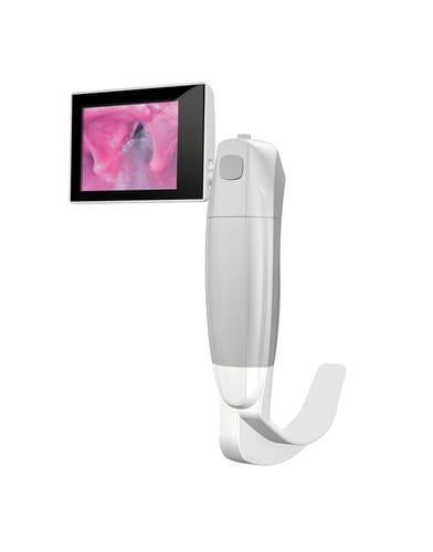 儿科电子喉镜 - BD-HT - Shenzhen Besdata Technology - 高解析度 / 带视频显示器 / 一次性