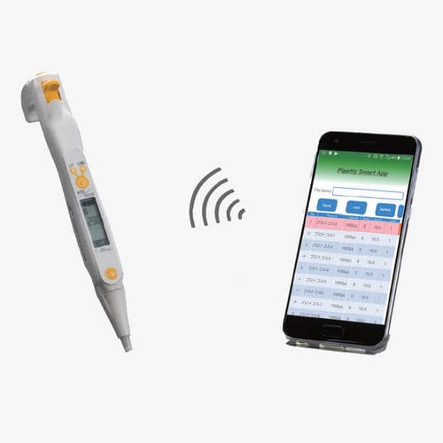 电子微量移液器 - pipetty Smart - Icomes Lab - 容量可调节