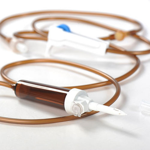 化疗输液器 - E41 NCV/30 - Sunrise Medical Technology - 聚氯乙烯 / 带滴水室 / 带Y型连接器