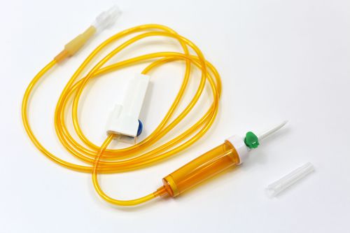 化疗输液器 - IV04 DF/150R - Sunrise Medical Technology - 聚氯乙烯 / 带滴水室 / 带Y型连接器