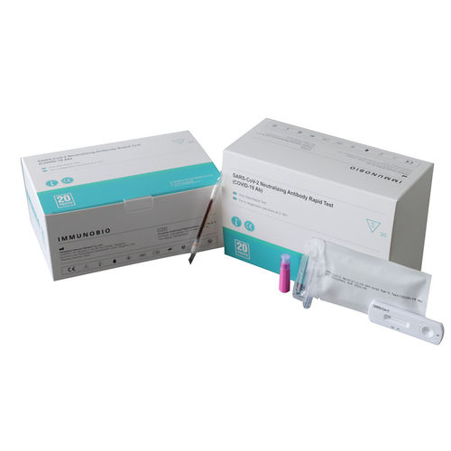 COVID-19新冠病毒快速诊断套装 - Hangzhou Immuno Biotech Co., Ltd - 用于中和抗体 / 冠状病毒 / 血液总量