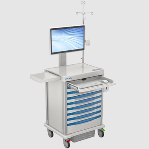 医用电脑推车 - proCARE™ Intelligent - Touchpoint Medical - 配件 / 移动式 / 带抽屉