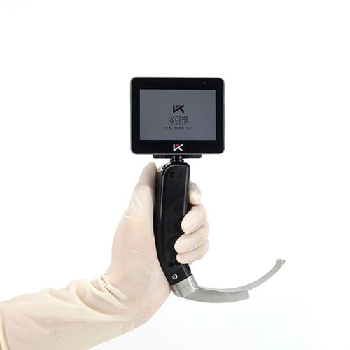 儿科电子喉镜 - Jiangsu Mole Electronic Technology - 带视频显示器 / 带刀头