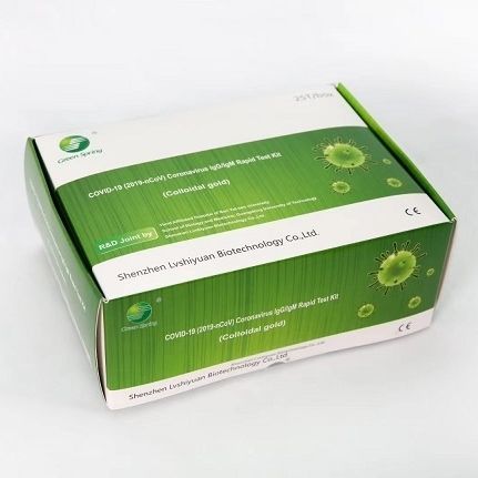 COVID-19新冠病毒快速诊断检测 - Shenzhen Lvshiyuan Biotechnology Co., Ltd - IgG免疫球蛋白G / 免疫球蛋白M / 冠状病毒
