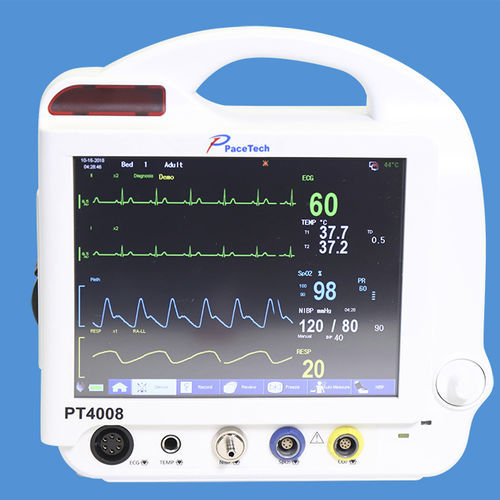 便携式病人监护仪 - MINIPACK 300  - Pace tech Medical - ECG / 呼吸频率 / TEMP