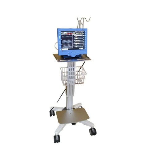 医用手推车 - QingDao Wealthy automation equipment co., Ltd - 用于监测仪 / 设备用 / 升降