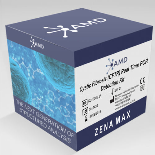 囊性纤维化快速诊断套装 - Zena Max  - Advanced Molecular Diagnostics Ltd. - 氯 / 血液总量 / 用于粘液