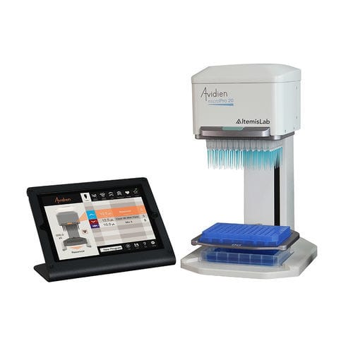 电子移液管助吸器 - microPro 20 - AltemisLab Ltd - 多通道