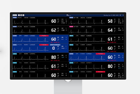 贴片病人监护仪 - ATP-T70 - ATsens Co., Ltd. - 可穿戴设备 / ECG / 临床