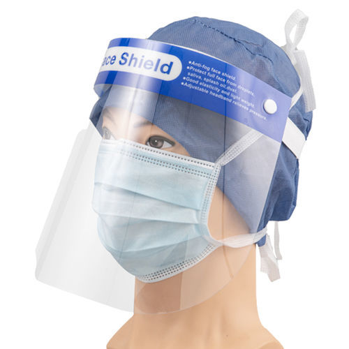聚乙烯防护面罩 - 201F - Zhejiang Lanhine Medical Products - 全脸面罩 / 成人 / 10个每盒