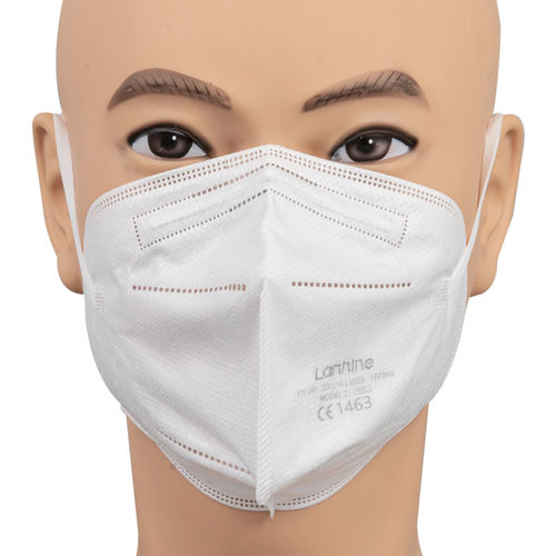 FFP3防护口罩 - LH-3 15802 - Zhejiang Lanhine Medical Products - 布料 / 无阀 / 杯形