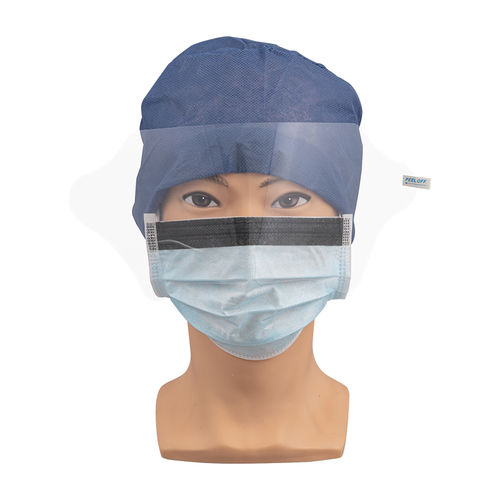 EN14683手术口罩 - 15603G - Zhejiang Lanhine Medical Products - 带挡风镜 / 成人 / 25个每盒
