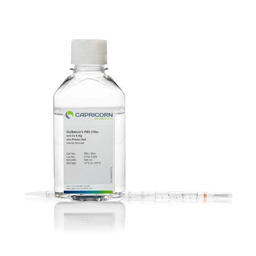 盐溶液试剂 - PBS-10XA - Capricorn Scientific GmbH - DPBS / 生物活性