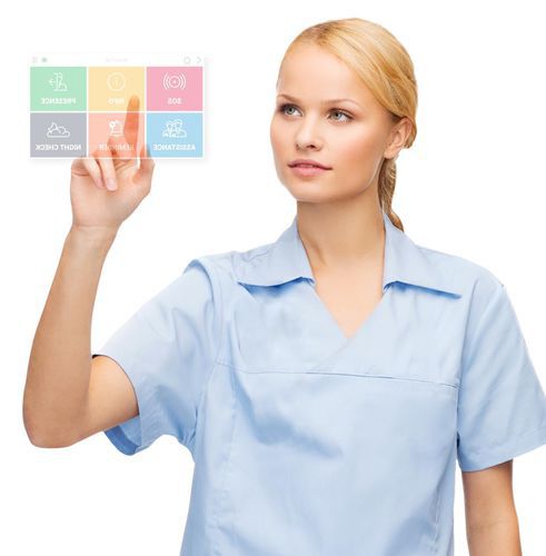病人信息娱乐终端 / 触摸屏 - NurseTab - Caretronic Ltd