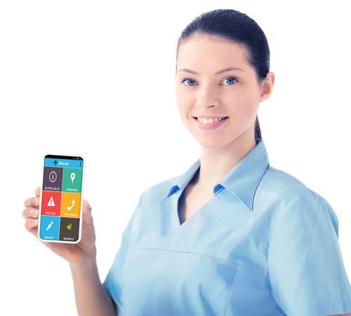通信安卓应用程序 - iNurse - Caretronic Ltd - 用于医疗机构 / 急救 / 用于智能手机